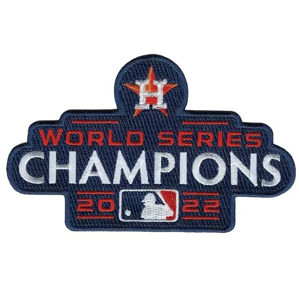 Houston Astros 2022 World Series Champions Embroidered Patch - Click Image to Close